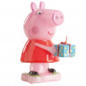 Свеча Peppa Pig "С днем рождения"