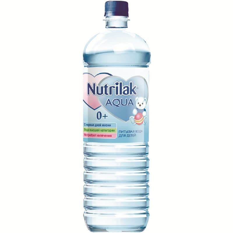 Детская вода Нутрилак Аква питьевая с рождения Nutrilak Aqua 1,5 л