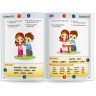 Курс английского языка ЗНАТОК для маленьких детей комплект из 4 книг 4 тетрадей и словаря ZP40008 16