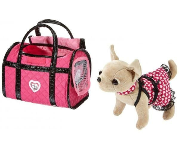 Собачка Chi Chi Love Розовая мечта в платье с пледом и сумкой 5899700 5