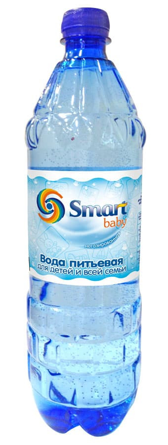 Вода Smart baby Детская питьевая 1 л