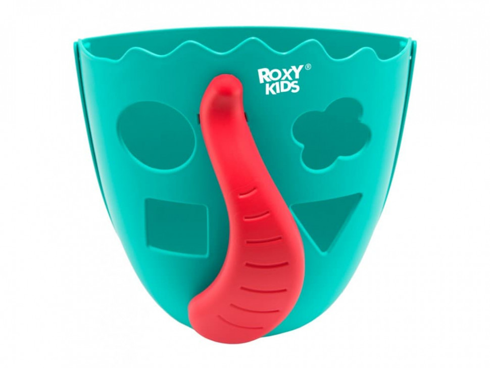 Органайзер-сортер DINO ROXY-KIDS для игрушек и банных принадлежностей мятный