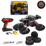 Crawler Flaming motor all-Terrain vehicle 4WD R / u with battery 2V1 tracks + additional set of wheels water snow
