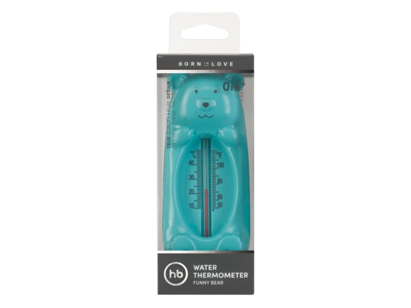 Water thermometer Happy Baby blue