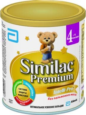 Детская смесь Similac Premium 4 с 18 мес 400 г