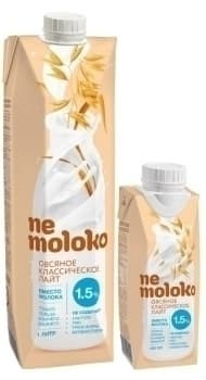 Напиток Nemoloko овсяный классический лайт 1,5% 1 л