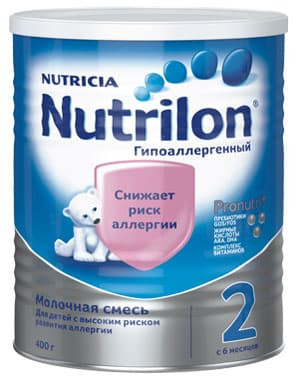 Детская молочная смесь Nutrilon гипоаллергенный 2 400 г с 6 мес