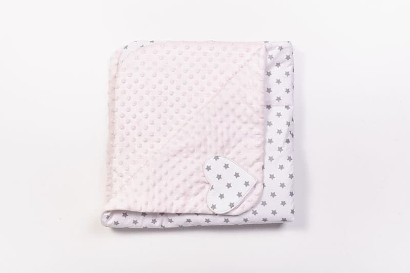 Envelope blanket Stomper Monty pink 21/4
