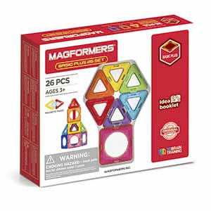 Магнитный конструктор MAGFORMERS Basic Plus 26 set 715014