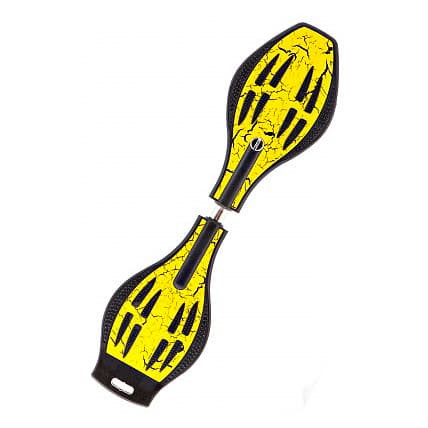 Двухколесный скейт Dragon Board surf цвет желтый купить в интернет-магазине детских товаров Denma, отзывы, фото, цена