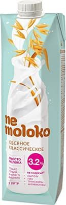 Напиток Nemoloko овсяный классический 3,2% 1 л