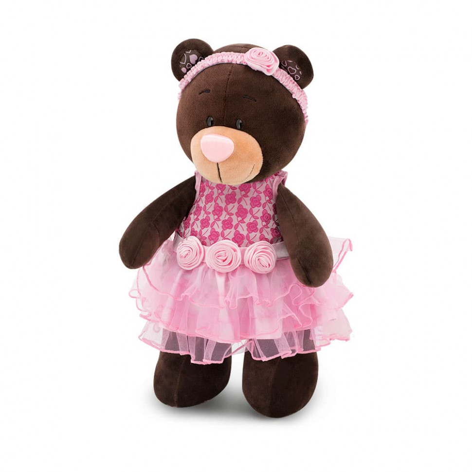 Мягкая игрушка Orange Toys Медведь Розовый букет Choco&Milk 78925