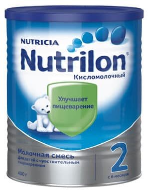 Детская молочная смесь Nutrilon Кисломолочный 2 400 гр с 6 мес