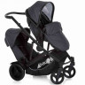 Hauck Duett 3 stroller for twins/melange charcoal 500125
