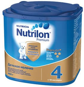 Детская молочная смесь Nutrilon Premium 4 400 гр. с 18 мес.