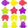 Anti-slip mini bath mats ROXY-KIDS color in assortment 12 PCs