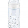 Бутылочка NUK First Choice M с индикатором температуры с соской из силикона размер 1 300мл белая