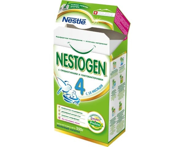 Молочная смесь Nestle Нестожен 4 0.350х12 с 18 мес1