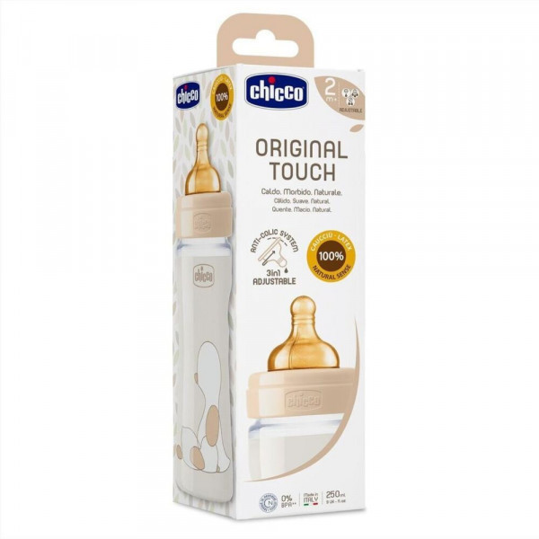 Бутылочка Chicco Original Touch Uni 2мес+ 250мл