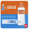 Бутылочка NUK FC+ со шкалой температурного контроля с соской из латекса с отверстием М ЗВЕЗДЫ 0-6 месяцев 300 мл