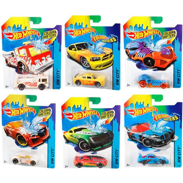 Машинка Mattel Hot wheels Color Shifters BHR15