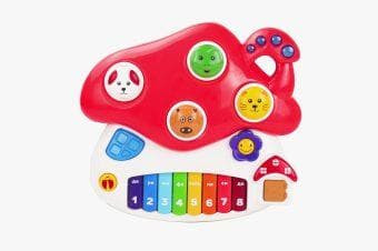 Музыкальная игрушка Жирафики Грибок со светом 939586
