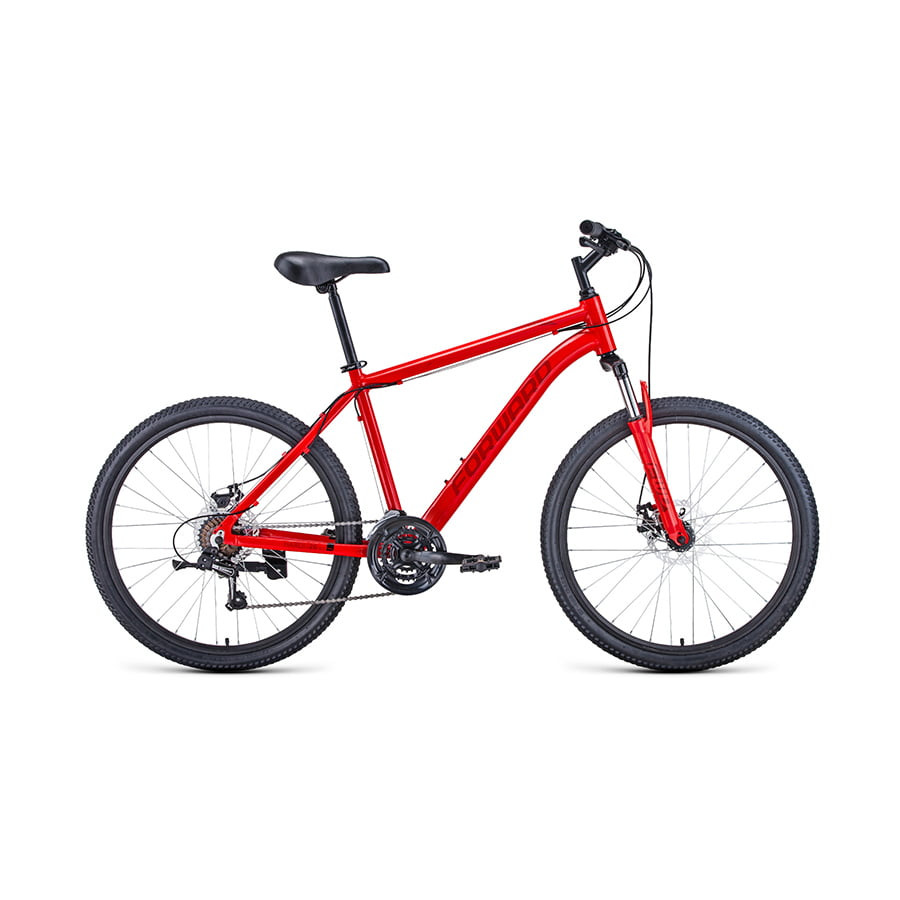 Велосипед Forward Hardi 26 2.1 disc AL 26" рама 18" Красный