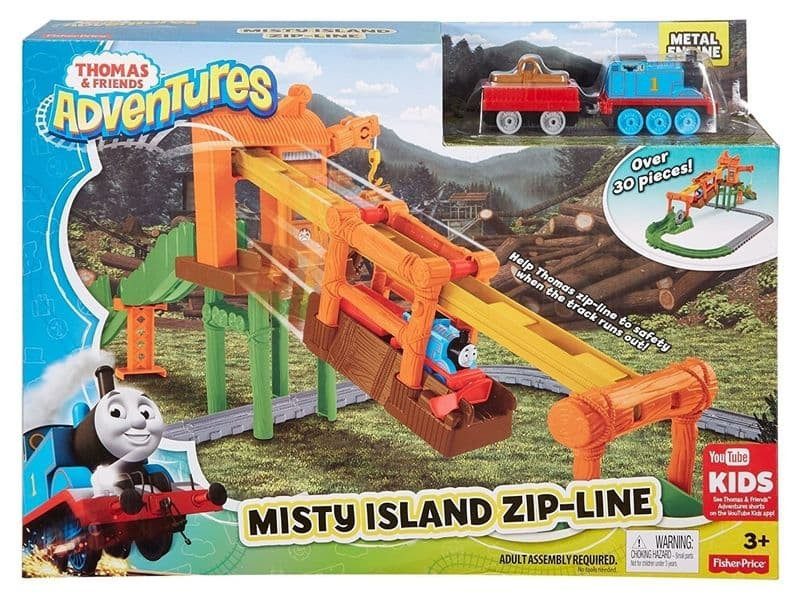 Железная дорога Mattel THOMAS AND FRIENDS Переправа на туманном острове FBC60 