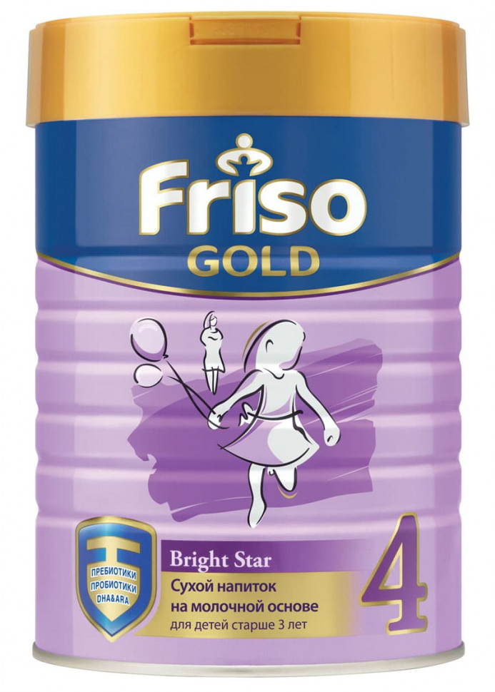 Детский молочный напиток Friso Фрисолак 4  400 г с 3 лет