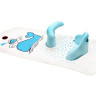 A bath Mat with a removable high chair ROXY-KIDS whale