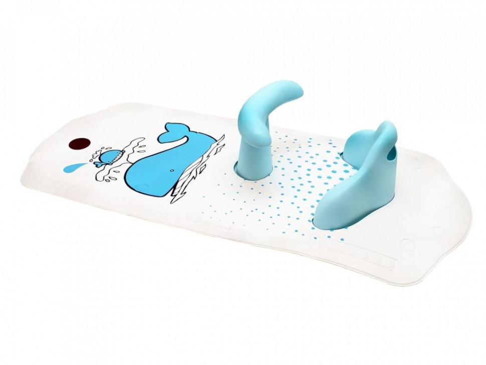 Коврик для ванны со съемным стульчиком ROXY-KIDS китёнок