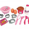 Набор посудки Ecoiffier Hello Kitty с продуктами 17 предметов