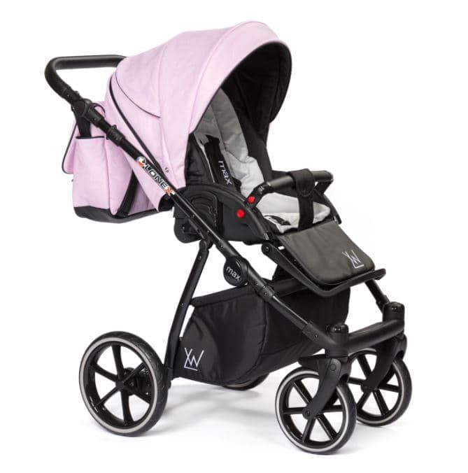Baby stroller 2 in 1 LONEX PAX pink