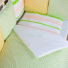 Комплект в кроватку ByTwinz ByTwinz с бортиками-подушками Амелия 6 предметов 