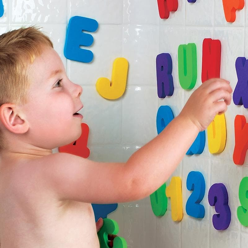 Игрушка Munchkin "Буквы и Цифры" для ванной от 24 мес 11108 купить в интернет магазине детских товаров "Денма" 2