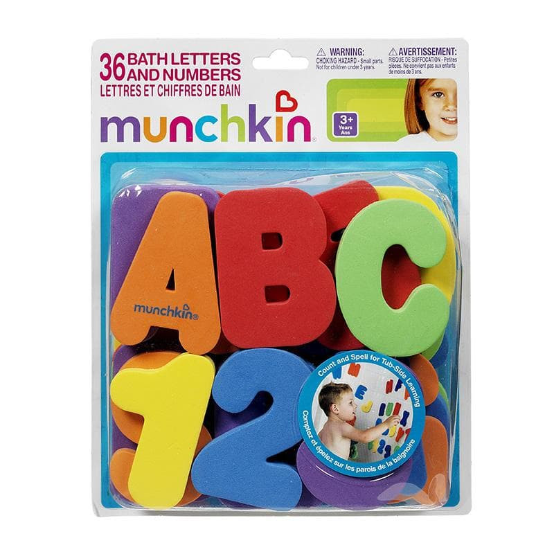 Игрушка Munchkin "Буквы и Цифры" для ванной от 24 мес 11108 купить в интернет магазине детских товаров "Денма" 3