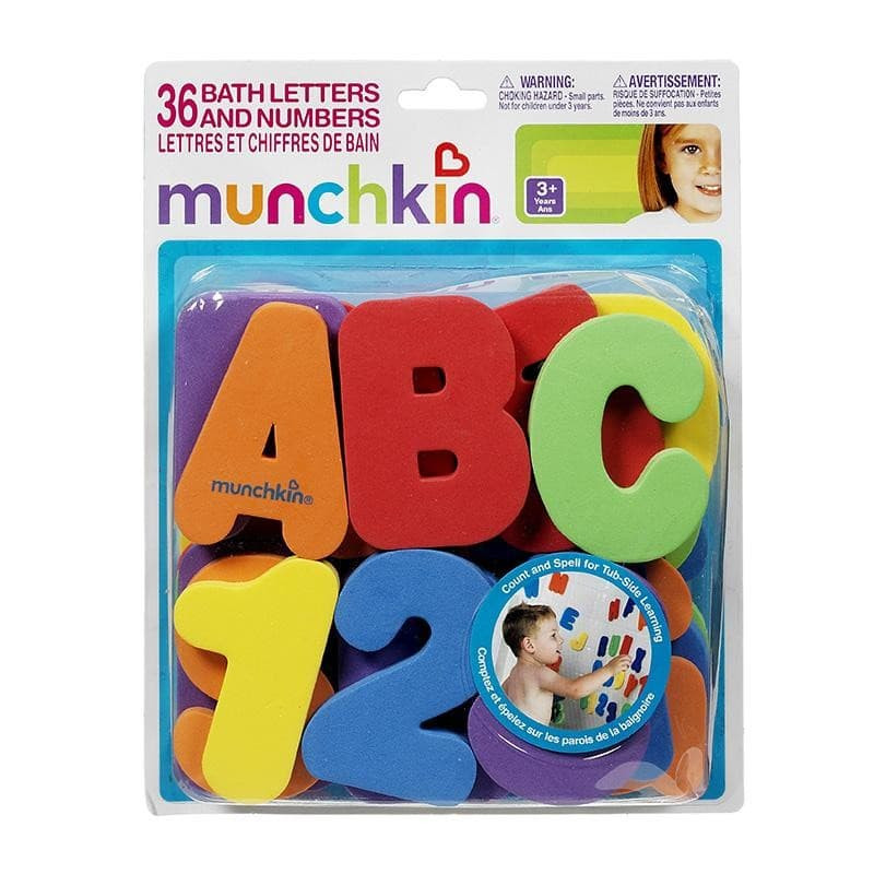 Игрушка Munchkin Буквы и Цифры для ванной от 24 мес 11108