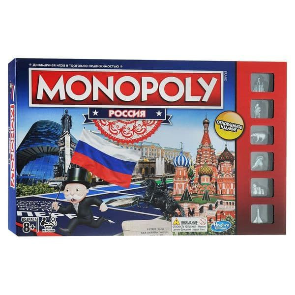 Игра настольная HASBRO Монополия Россия B7512