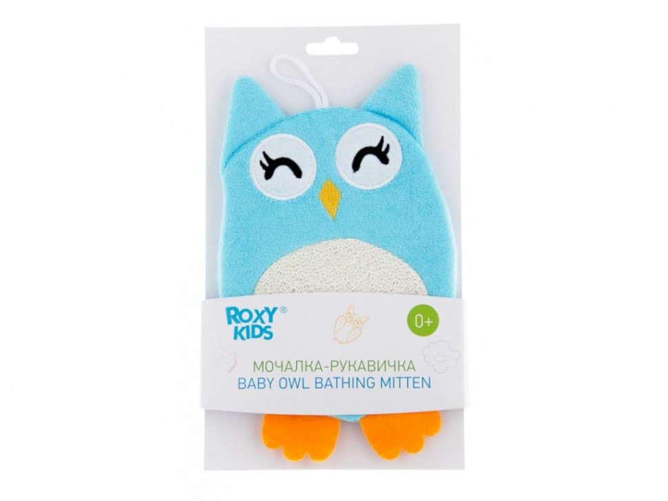 Terry bath sponge-mitten Baby OWI