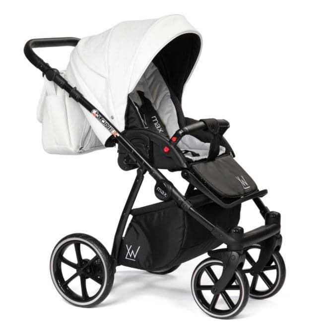 Baby stroller 2 in 1 LONEX PAX white