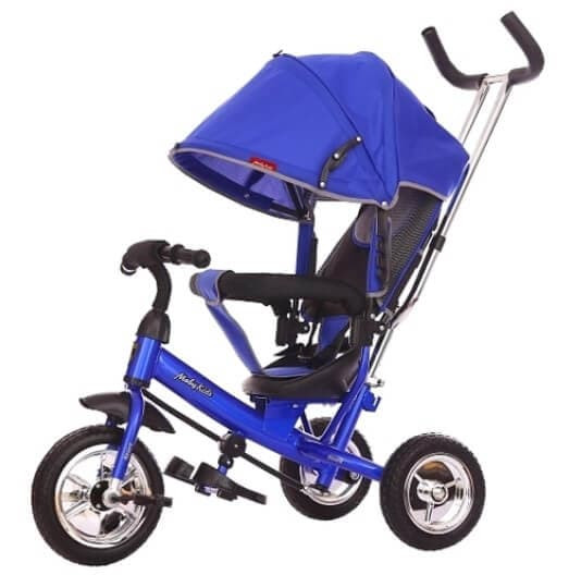Велосипед трехколесный Moby Kids Start 10x8 EVA синий
