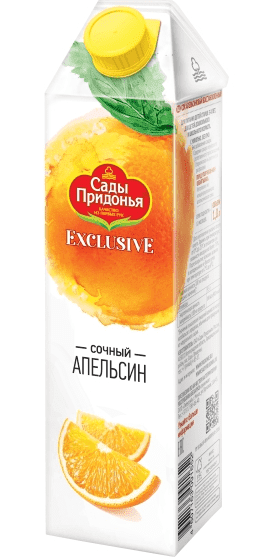 Сок Сады Придонья Exclusive Апельсин с 3 лет 1 л