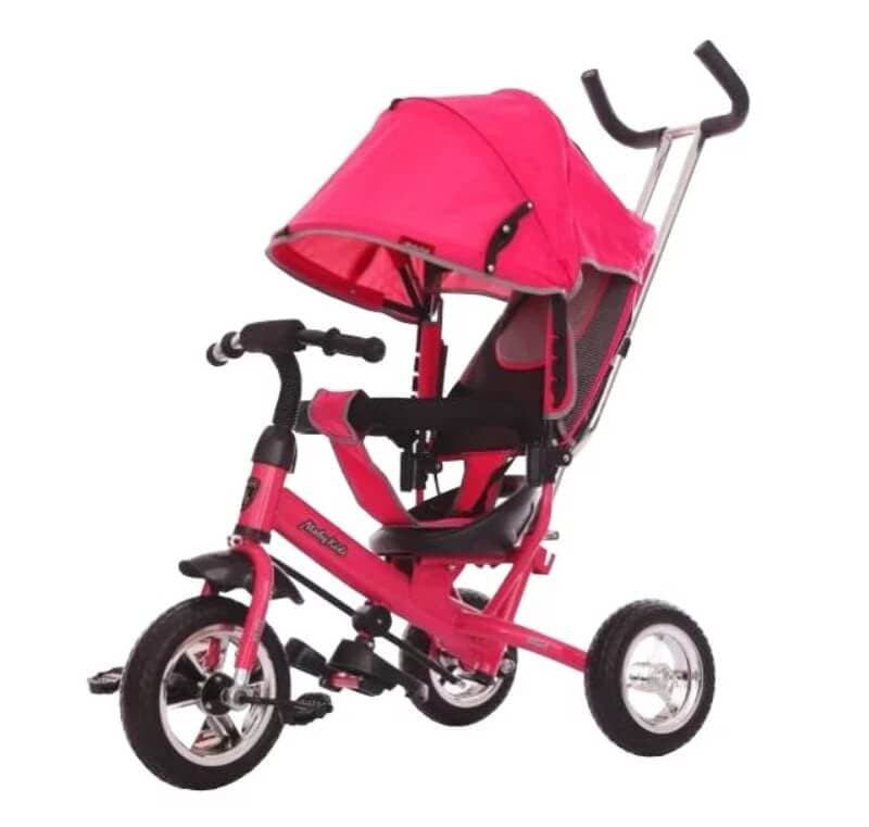Велосипед трехколесный Moby Kids Start 10x8 EVA розовый