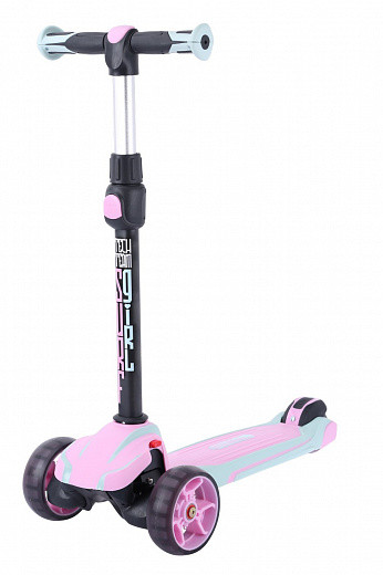 Самокат TechTeam Surf girl 2021 трехколесный розовый