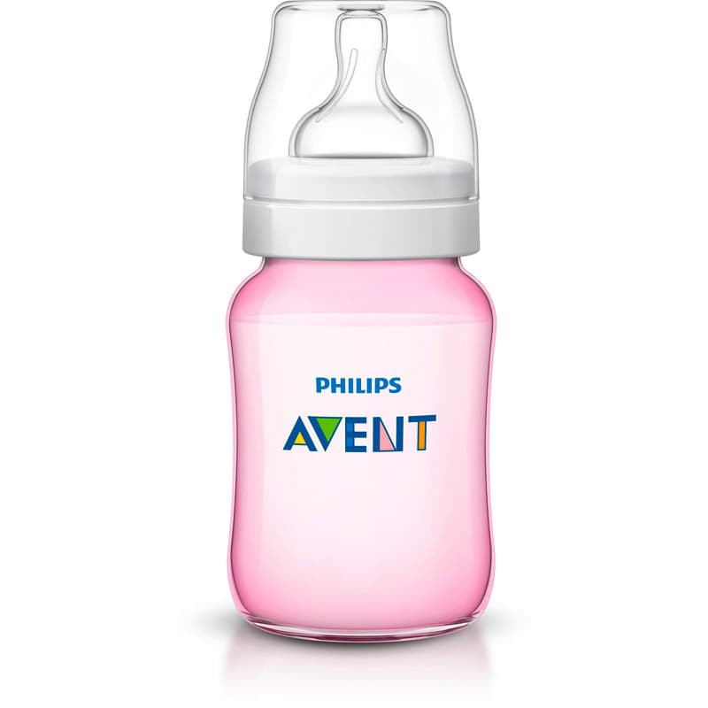 Бутылочка для кормления Philips Avent розовая 260 мл 81450