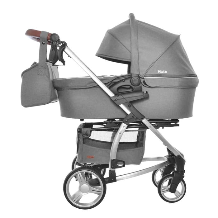 Baby stroller 2 in 1 CARRELLO Vista CRL-6501 SHARK GRAY