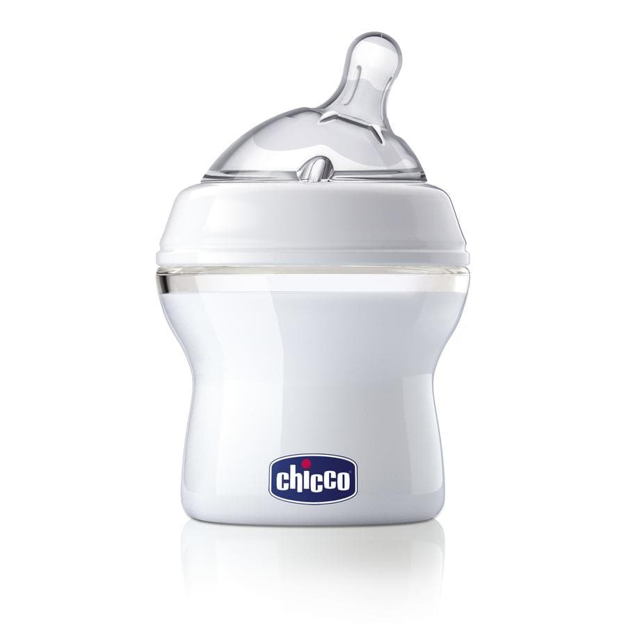 Бутылочка Chicco Natural Feeling силиконовая соска с наклоном и флексорами 0+ мес 150 мл 310205203
