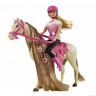 Кукла Штеффи верхом на лошади Simba
