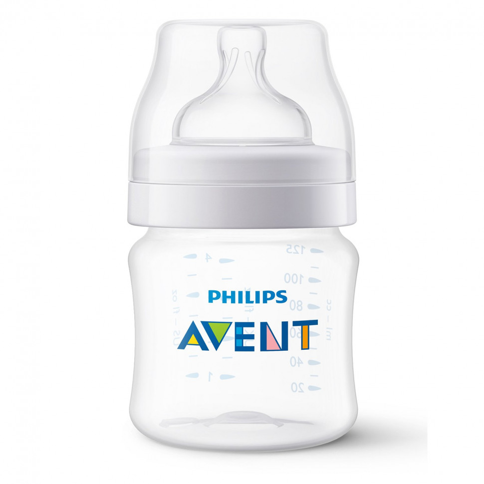 Бутылочка Philips Avent Anti-colic из полипропилена 0 мес 125 мл