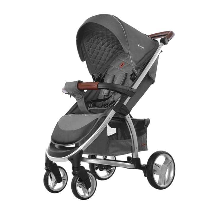 Baby stroller 2 in 1 carrello Vista CRL-6501 grey steel